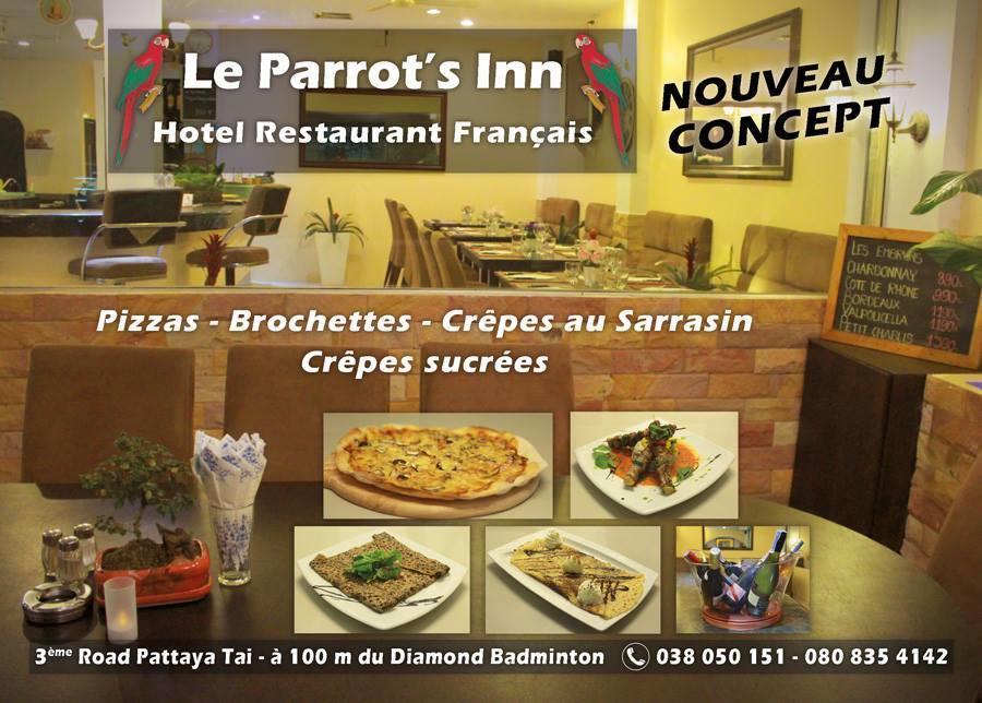 Le Parrots-Inn Jomtien Beach Exterior photo